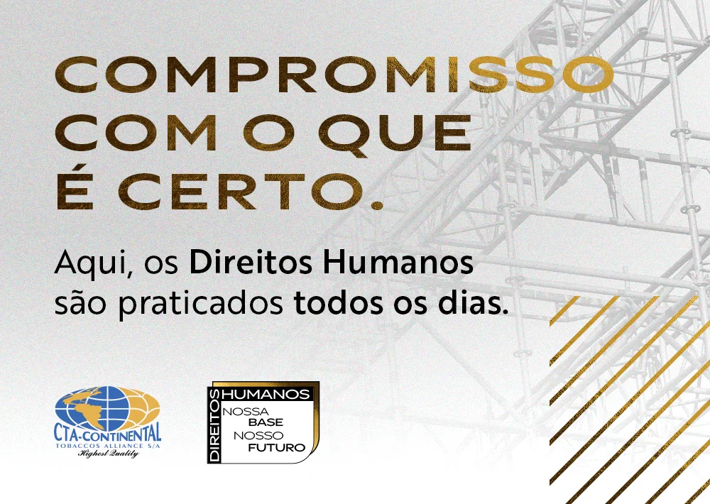 Compromisso com o que é certo. Aqui, os Direitos Humanos são praticados todos os dias.